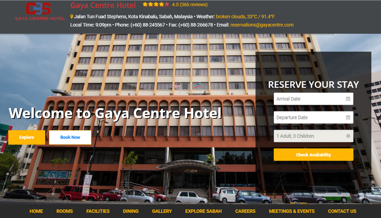 Centre hotel gaya Gaya Centre