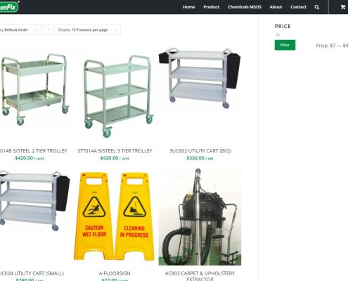 Kleenfix Portfolio Zetlink Solutions Web Design Kota Kinabalu Sabah